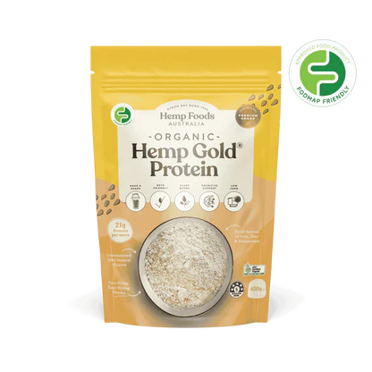 Hemp Foods Australia Organic Hemp Gold Protein 450g