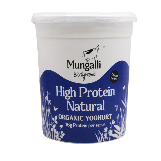Mungalli Creek Organic High Protein Yoghurt 1kg