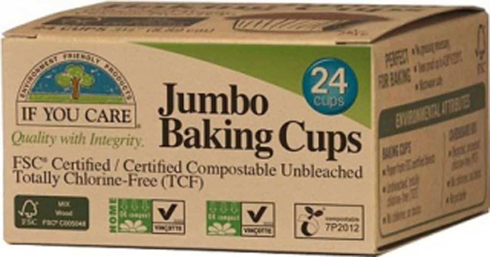 If You Care Jumbo Baking Cups 24 Pieces