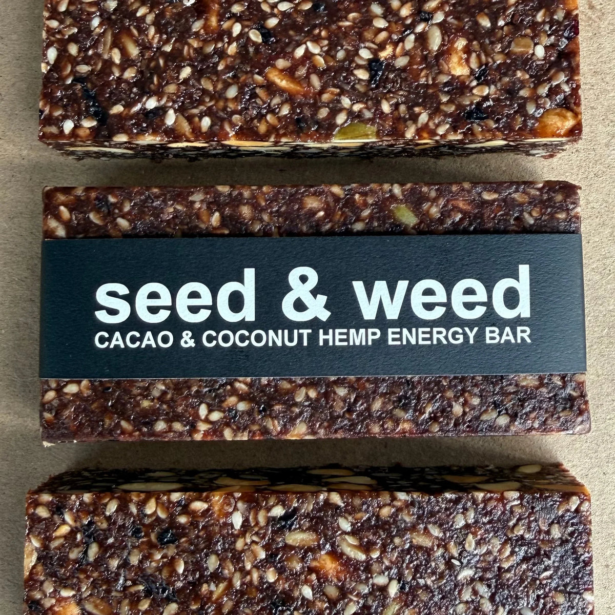 Seed & Weed Energy Bar Cacao & Coconut 80g