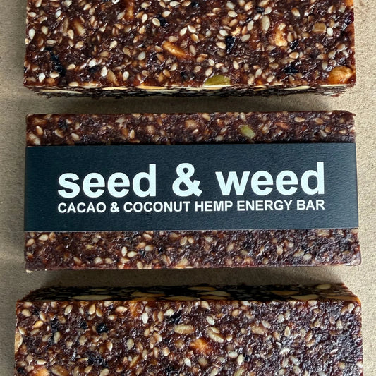 Seed & Weed Energy Bar Cacao & Coconut 80g