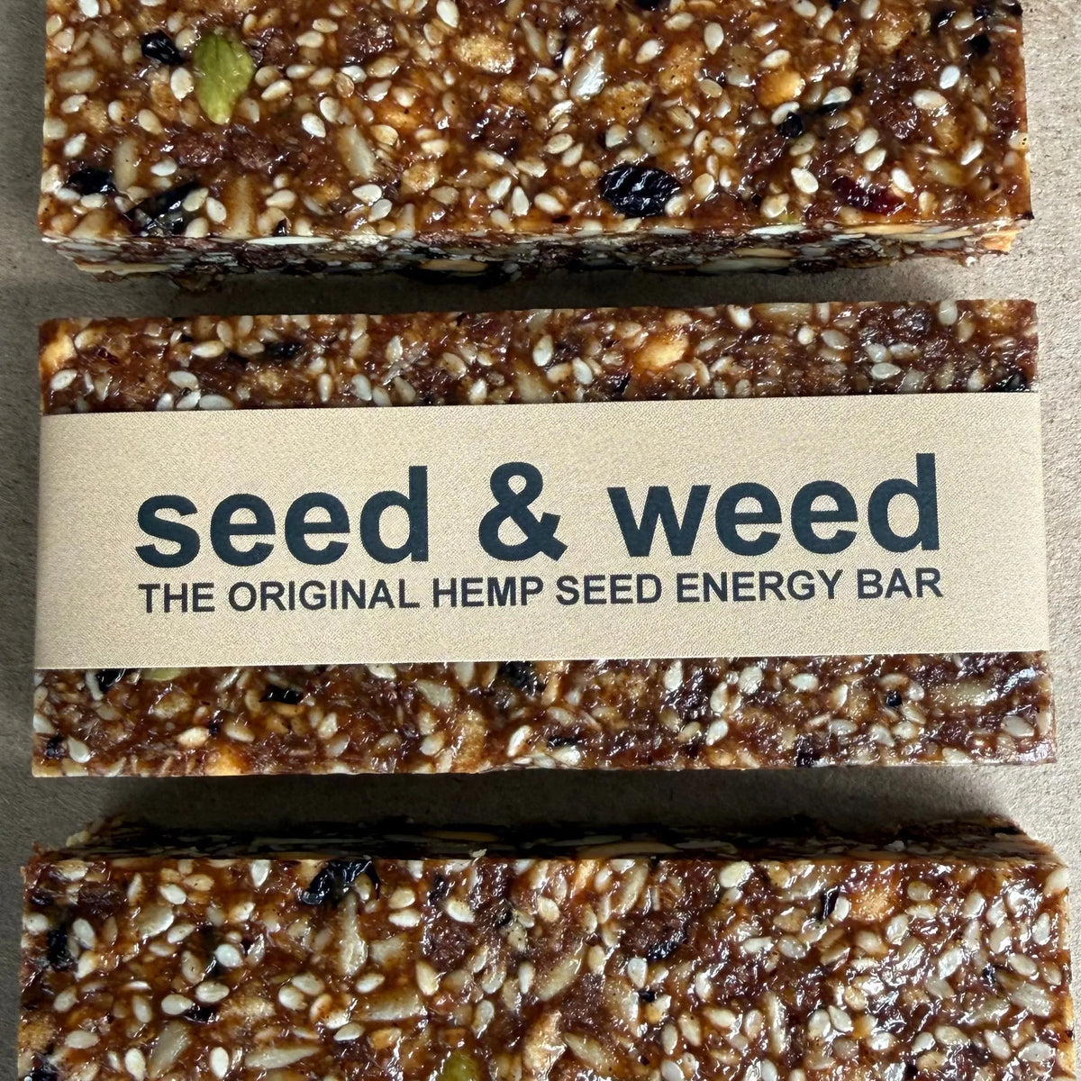 Seed & Weed Energy Bar Original 80g