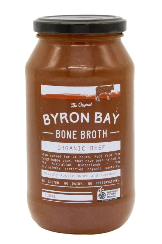 Byron Bay Organic Beef Bone Broth 500ml