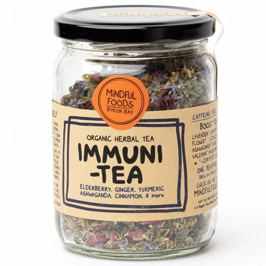 Mindful Foods Immuni-Tea Organic Herbal Tea 110g