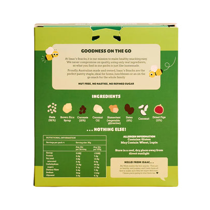 Issac's Snacks Fruity Cutie Bites 120g