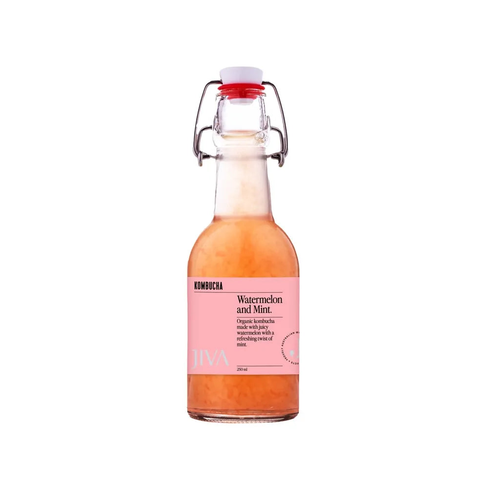 Jiva Organic Watermelon & Mint Kombucha 250ml
