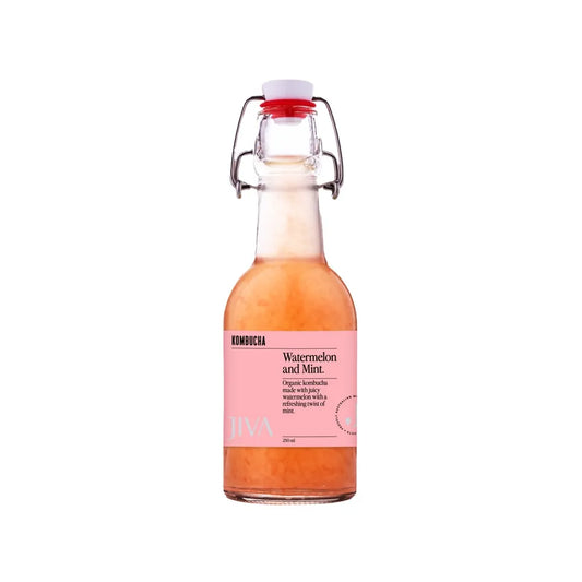Jiva Organic Watermelon & Mint Kombucha 250ml