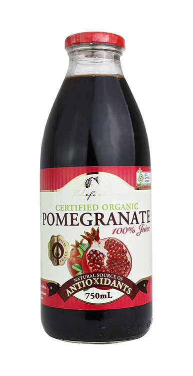 Chef's Choice Organic 100% Pomegranate Juice 750ml