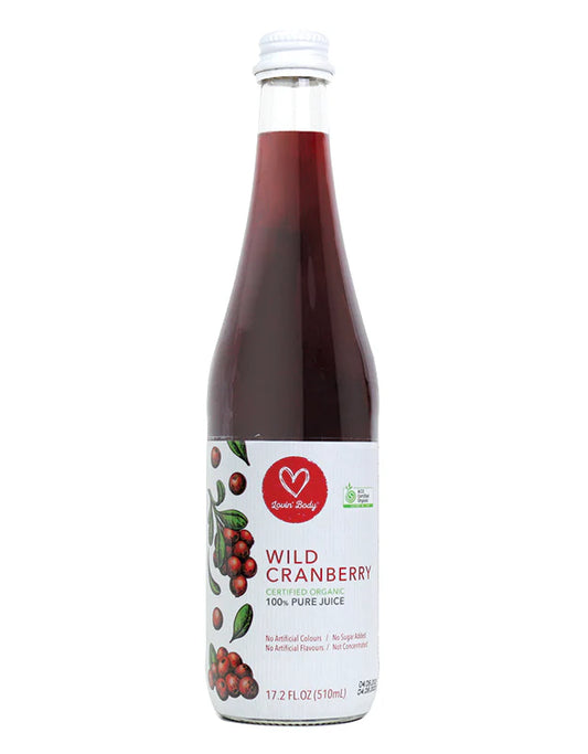 Lovin' Body Organic 100% Wild Cranberry Juice Norway 510ml