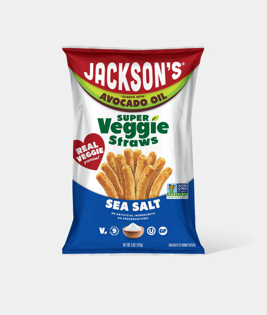 Jackson's Avocado Oil Super Veggie Straws 142g