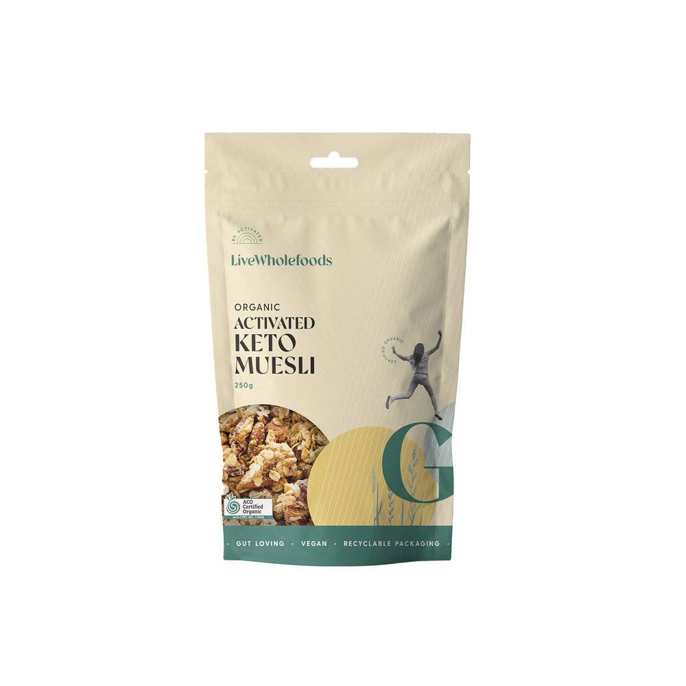 Live Wholefoods Organic Activated Keto Muesli 250g