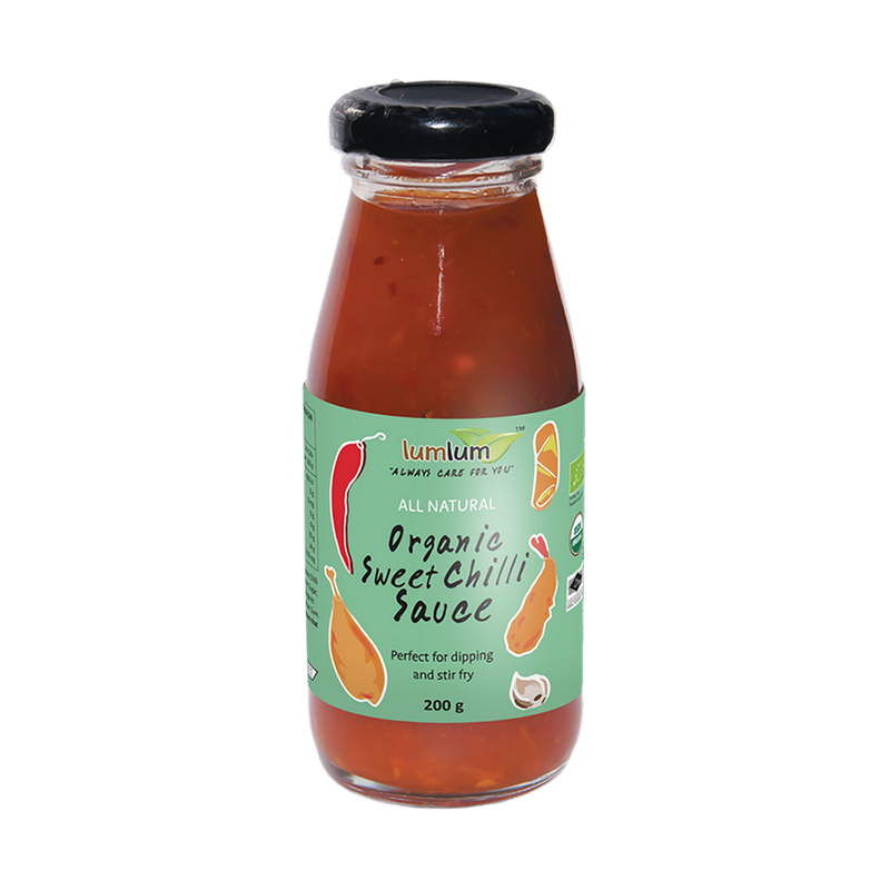 Lum Lum Organic Sweet Chilli Sauce 200g