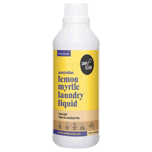 SimplyClean Laundry Liquid Lemon Myrtle 1L