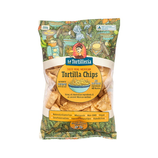 La Tortilleria Totopos Corn Chips 200g