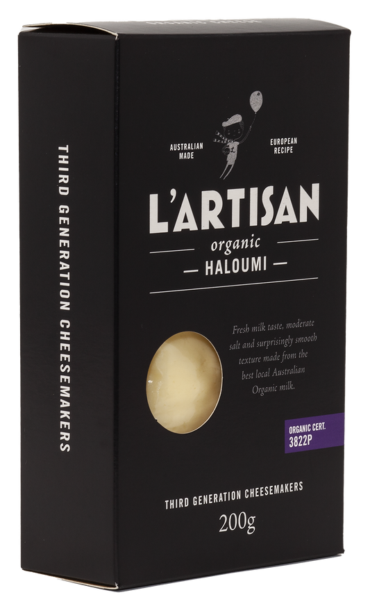 L'Artisan Cheese Organic Haloumi 200g