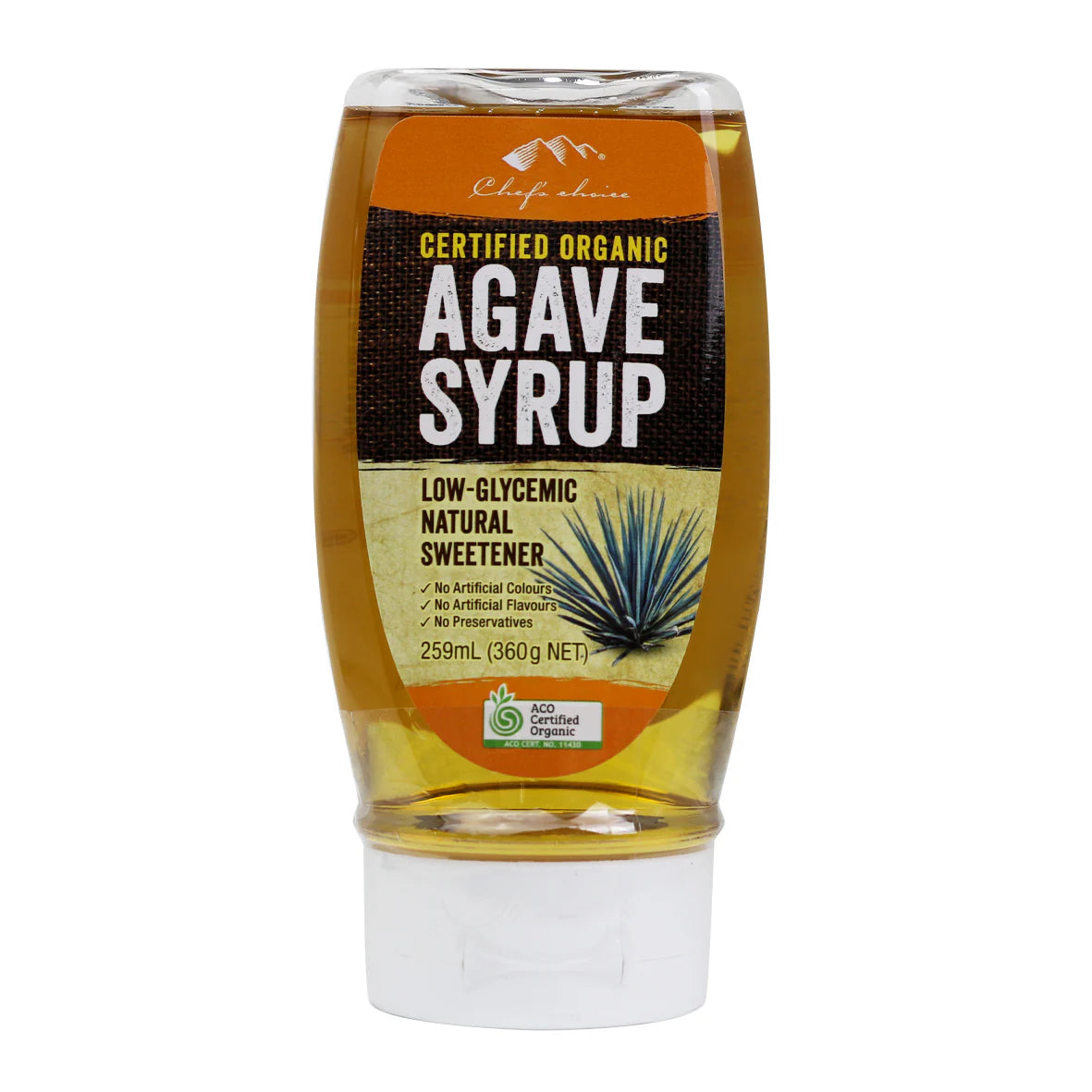 Chef's Choice Organic Agave Syrup 259ml