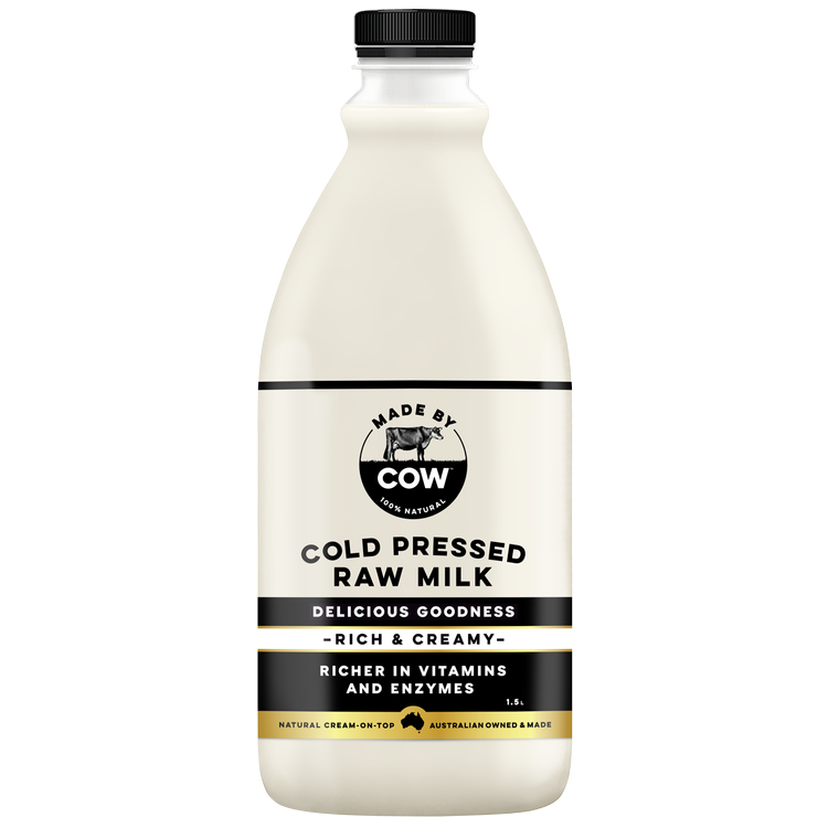 Made By Cow Cold Pressed Raw Jersey Milk 1.5L