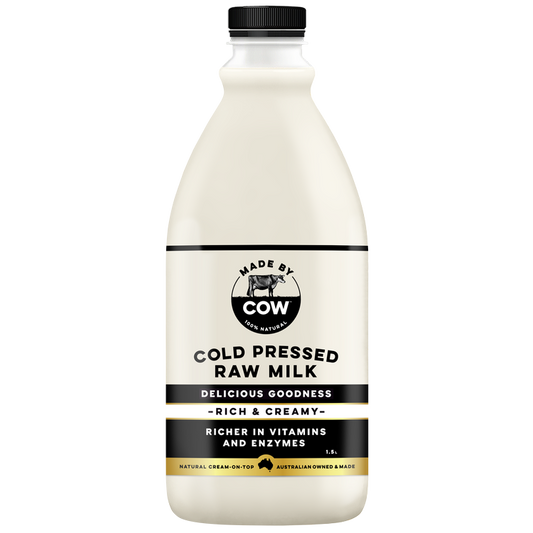 Made By Cow Cold Pressed Raw Jersey Milk 1.5L