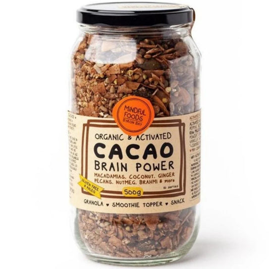 Mindful Foods Cacao Brain Power - Organic & Activated 450g