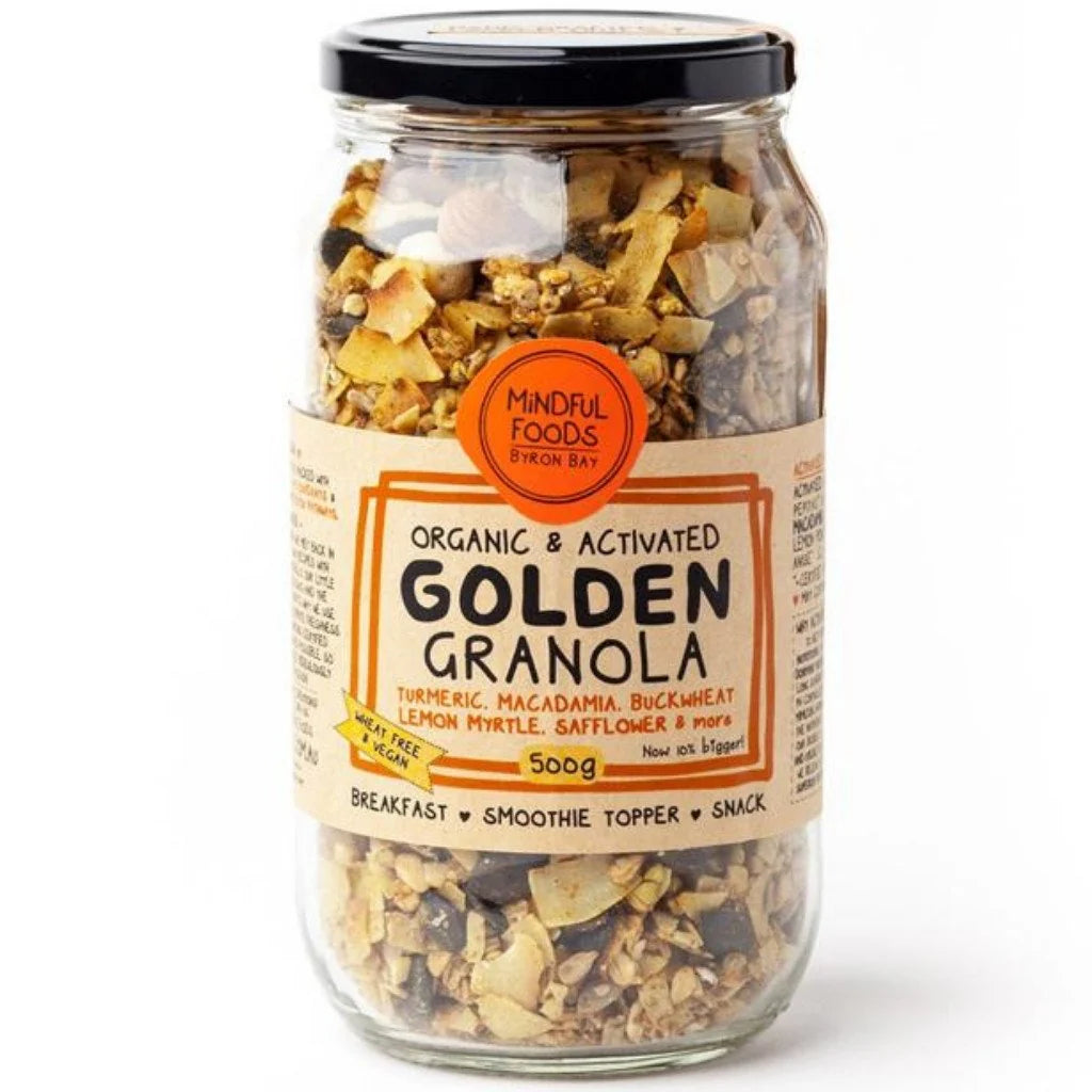 Mindful Foods Golden Granola - Organic & Activated 450g