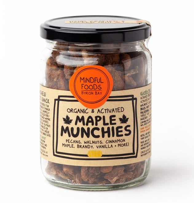 Mindful Foods Maple Munchies Organic & Activated 200g