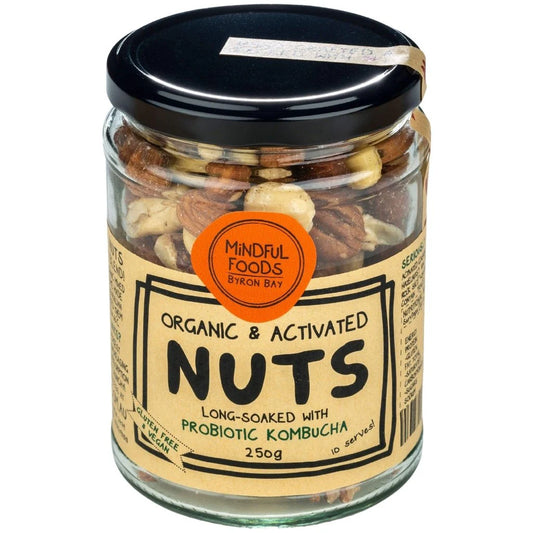 Mindful Foods Mixed Nuts Organic & Activated 225g