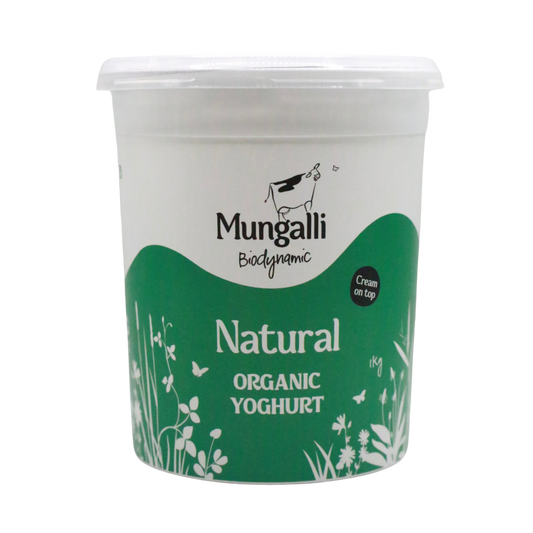Mungalli Creek Biodynamic Natural Yogurt 1kg