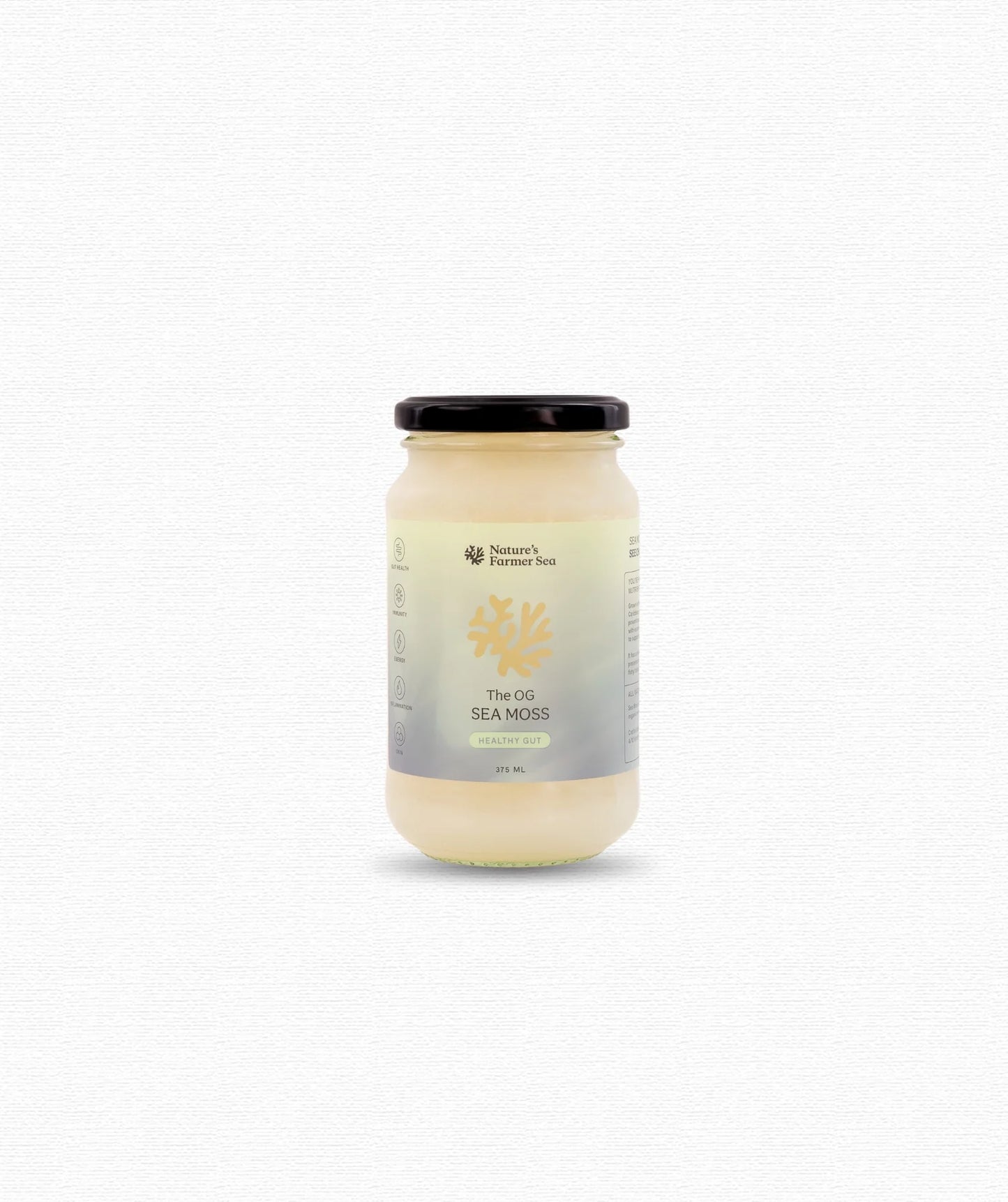 Natures Farmer Sea Moss Gel Original 375ml