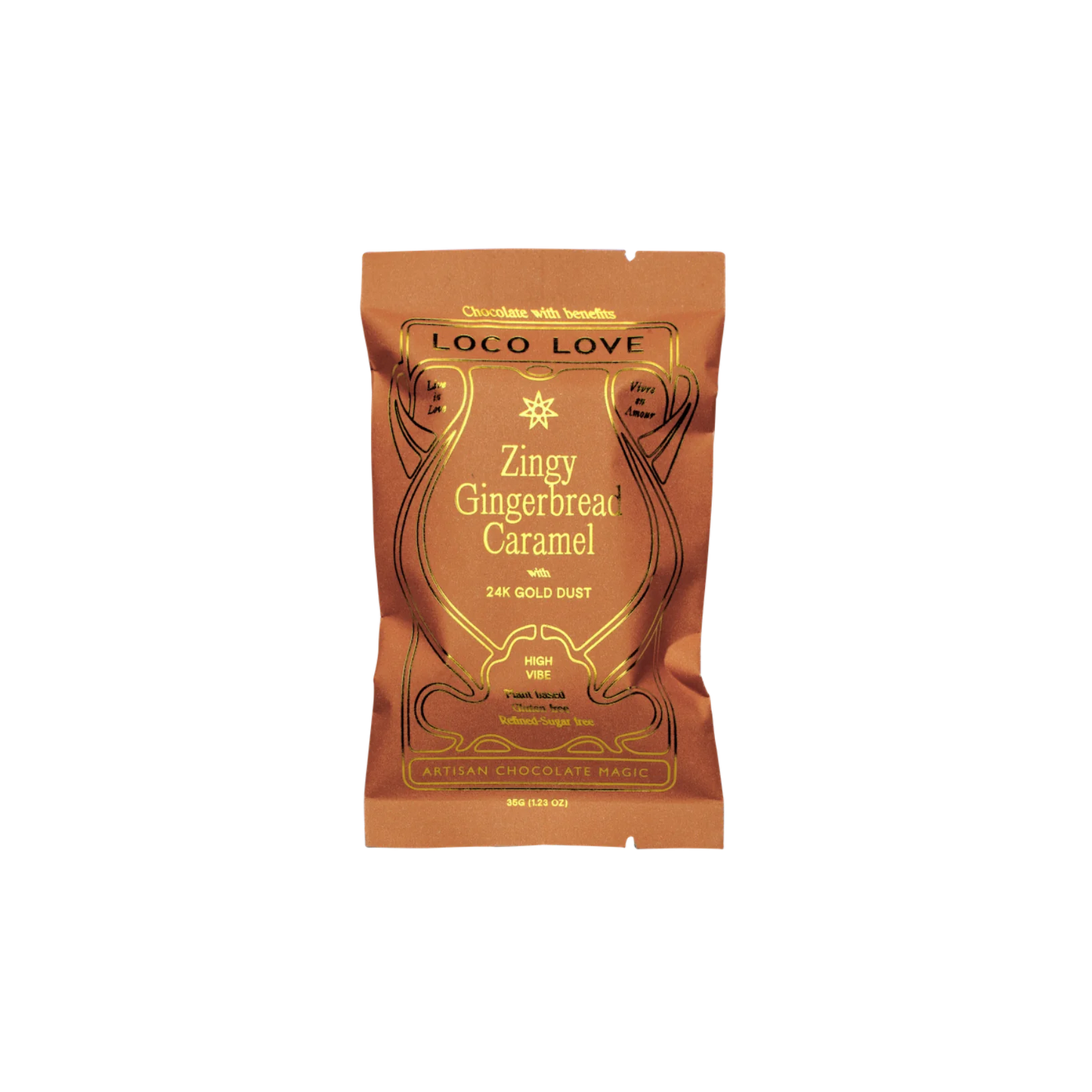 Loco Love Single Zingy Gingerbread Caramel 35g