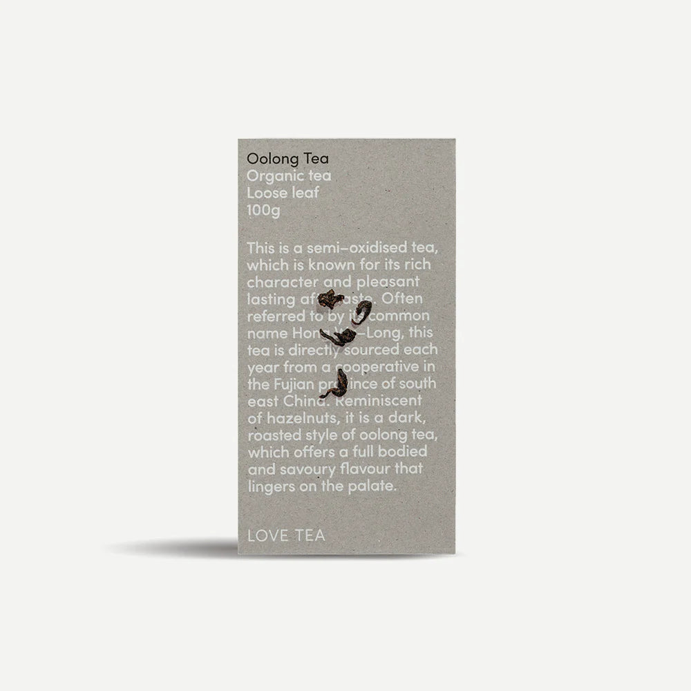 Love Tea Organic Oolong Loose Leaf 100g