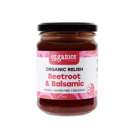 Ozganics Relish Beetroot & Balsamic 250g