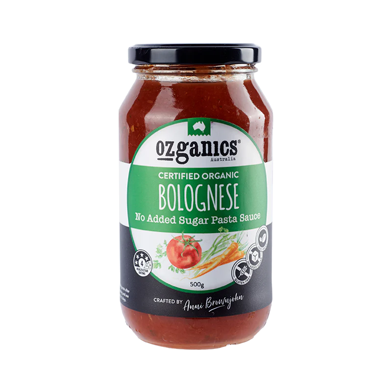 Ozganics Bolognese Pasta Sauce 500g