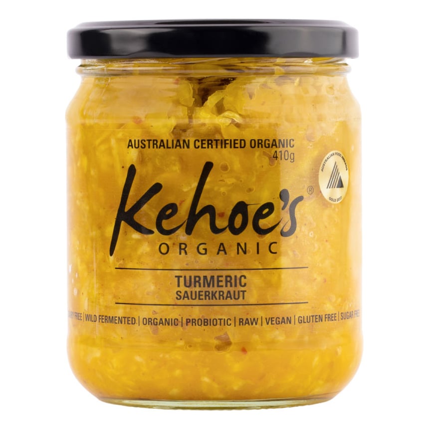 Kehoe's Kitchen Organic Turmeric Sauerkraut 410g