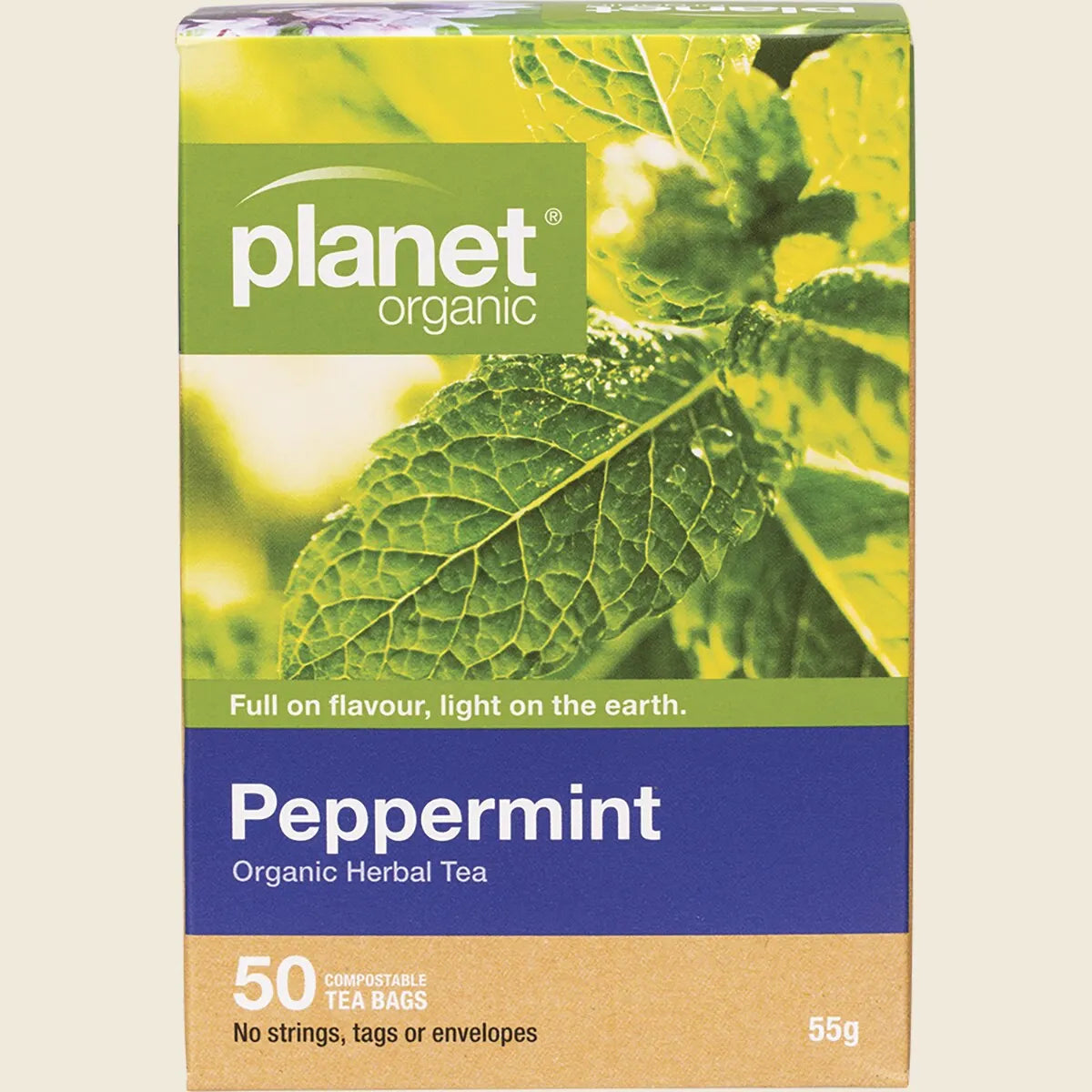 Planet Organic Peppermint Tea 50 Teabags