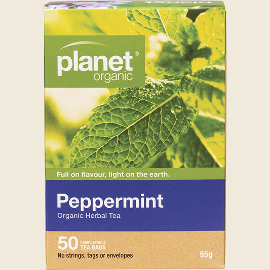 Planet Organic Peppermint Tea 50 Teabags