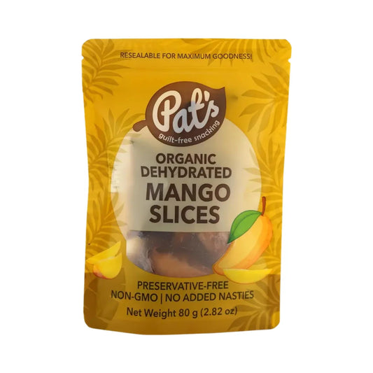 Pat's Organic Mango Slices 80g