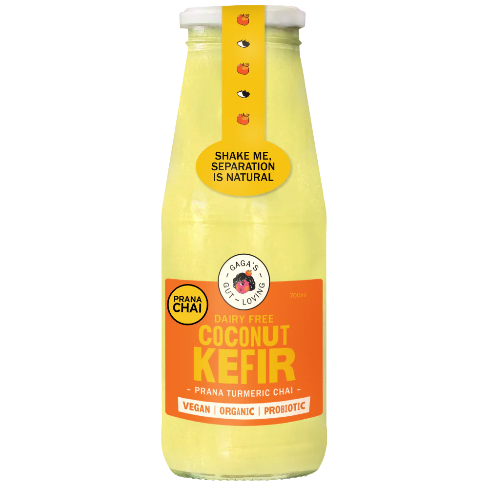 Gaga’s Kefir Coconut Prana Turmeric Chai 700ml