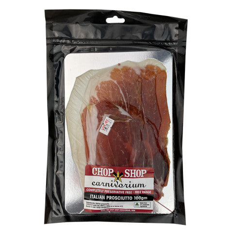 Chop Shop Prosciutto Italian Preservative Free 100g