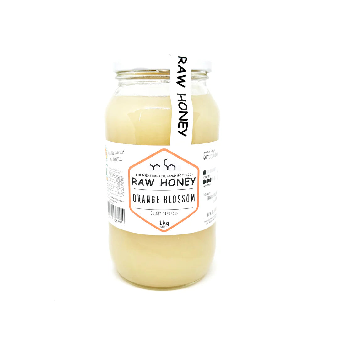 Raw Honey Orange Blossom 1kg