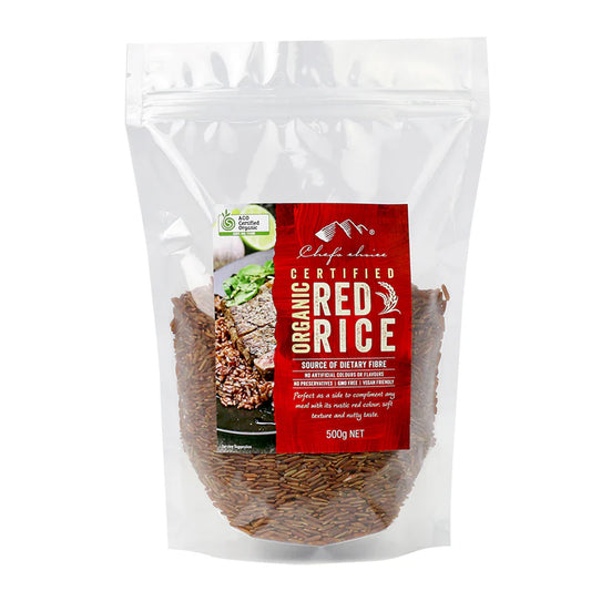 Chef's Choice Organic Red Rice 500g