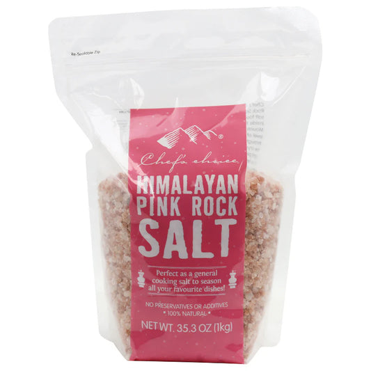 Chef's Choice Pink Himalayan Rock Salt 1kg