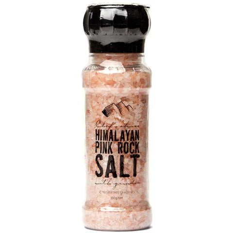 Chef's Choice Himalayan Pink Rock Salt Grinder 200g