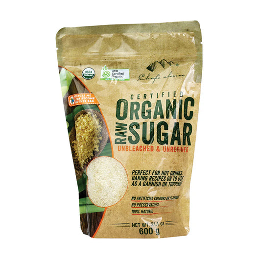 Chef's Choice Organic Raw Sugar 600g