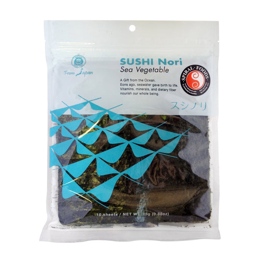 Spiral Foods Sushi Nori Sheets 10 Pack 25g