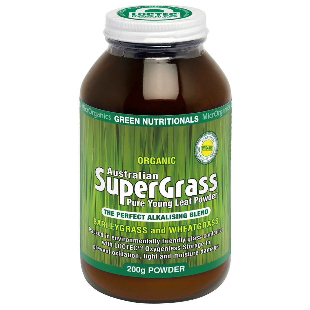 Green Nutritionals Organic Supergrass Powder 200g