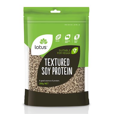Lotus Textured Soy Protein (TVP) 200g
