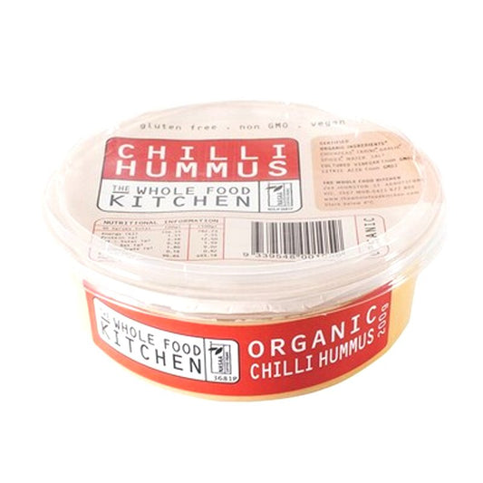 The Whole Food Kitchen Organic Chilli Hummus 200g