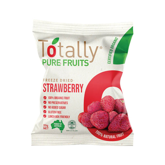 Totally Pure Fruits Freeze Dried Strawberry 20g