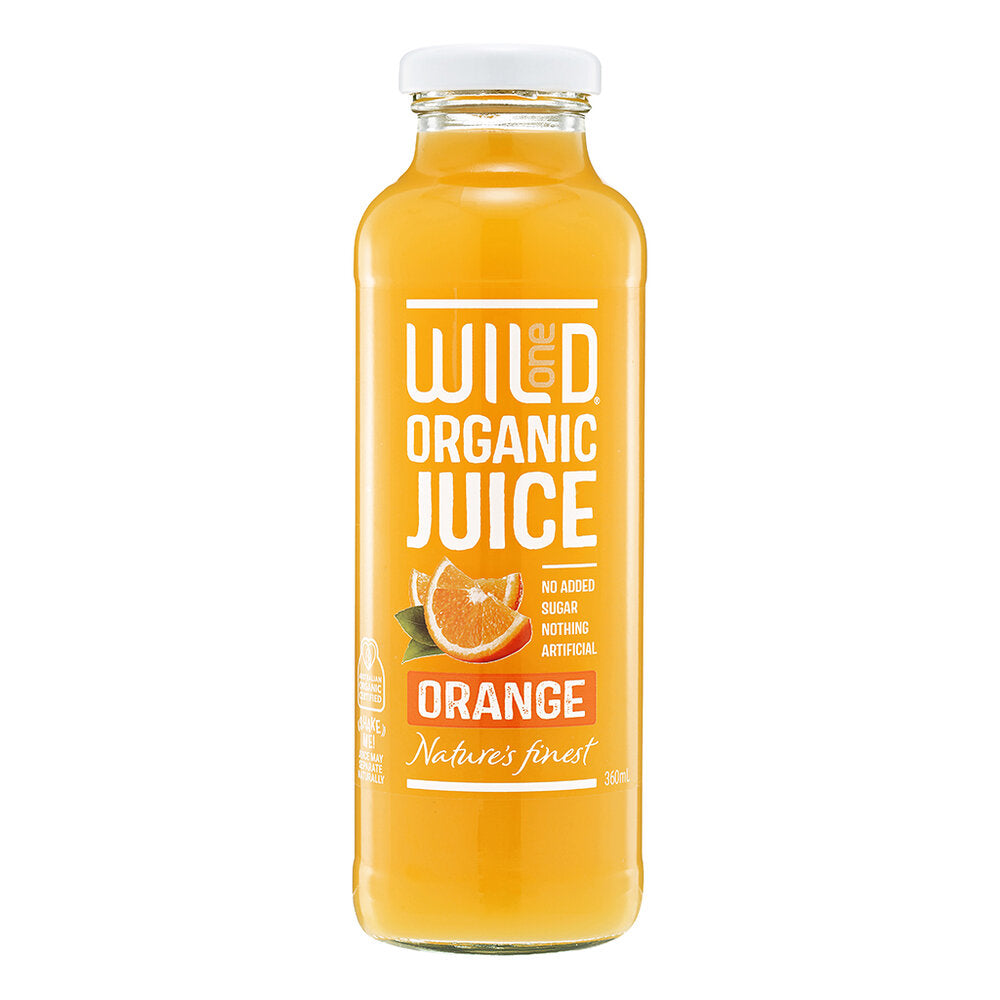 Wild One Organic Orange Juice 360ml