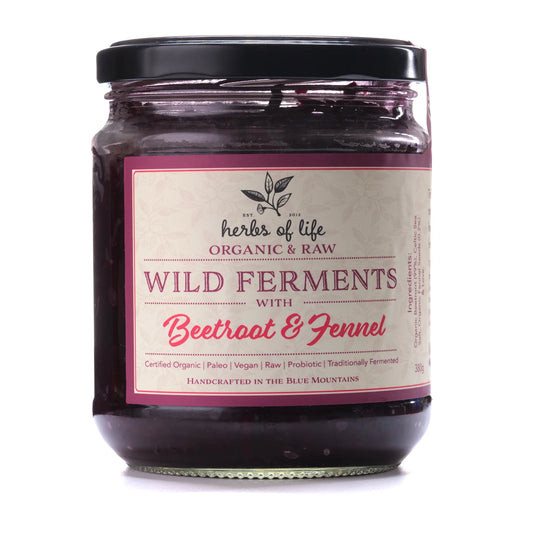 Herbs of Life Wild Ferments with Beetroot & Fennel 380g